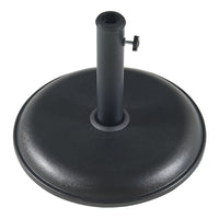 Piedistallo per Ombrellone Bionaz Rotondo Ø45 x 5 cm Nero casa.pro
