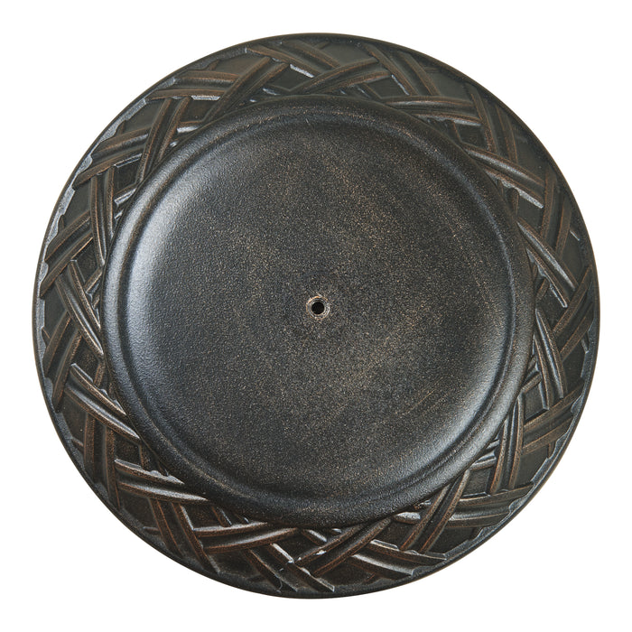 Piedistallo per Ombrellone Bisegna Blocco di Cemento Rotondo - Bronzo casa.pro