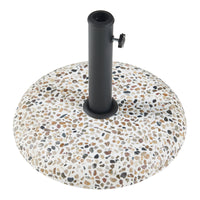 Piedistallo Bitritto per Ombrellone Blocco di Cemento Ghiaioso - Naturale casa.pro