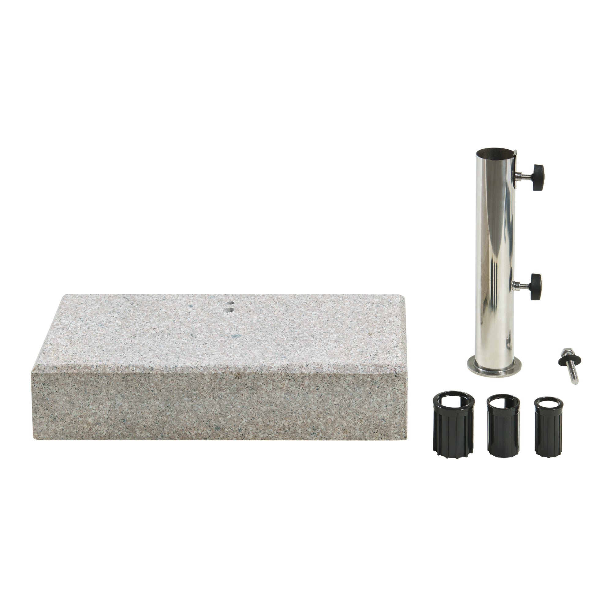 Piedistallo per Ombrellone Bomba Blocco di Granito - Rettangolare casa.pro