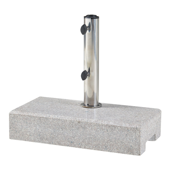 Piedistallo per Ombrellone Bomba Blocco di Granito - Rettangolare casa.pro