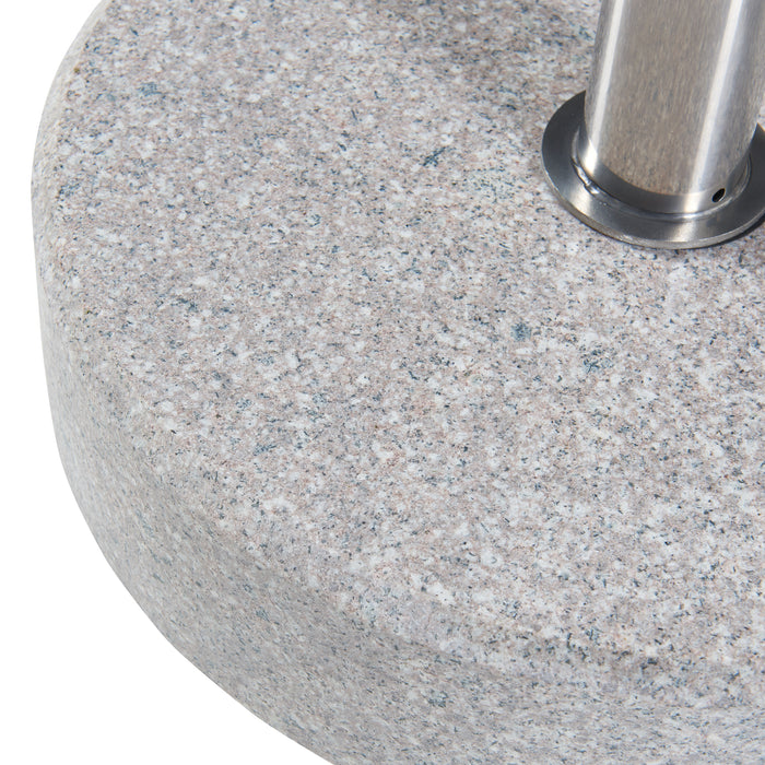 Piedistallo per Ombrellone Bomba Blocco di Granito - Rotondo casa.pro