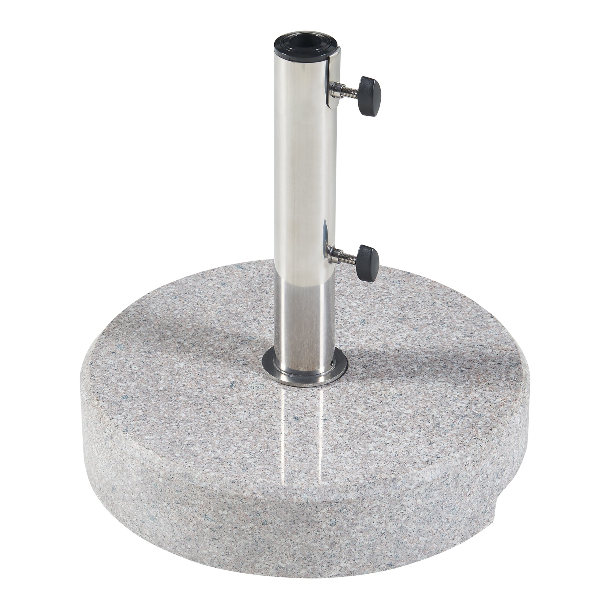 Piedistallo per Ombrellone Bomba Blocco di Granito - Rotondo casa.pro