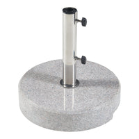 Piedistallo per Ombrellone Bomba Blocco di Granito - Rotondo casa.pro