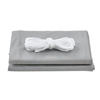 Vela Ombreggiante Patras Tenda Parasole Triangolare 400x400x400 cm Grigio Chiaro [en.casa]