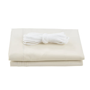 Vela Ombreggiante Patras Tenda Parasole Triangolare 300x300x300 cm color Sabbia [en.casa]