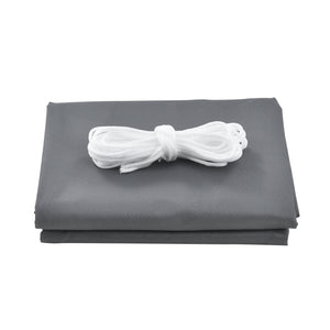 Vela Ombreggiante Lerma Tenda Parasole 200x200 cm Grigio Scuro [en.casa]