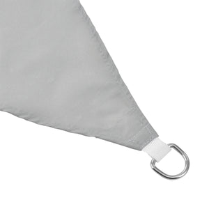 Vela Ombreggiante Lerma Tenda Parasole 300x300 cm Grigio Chiaro [en.casa]