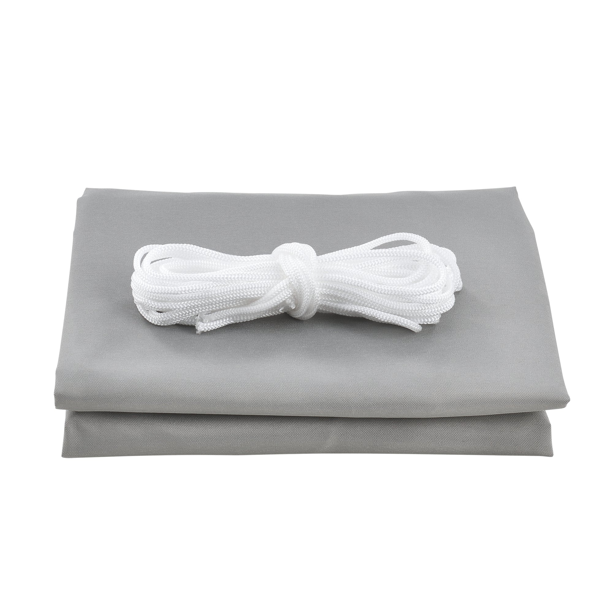 Vela Ombreggiante Lerma Tenda Parasole 300x300 cm Grigio Chiaro [en.casa]