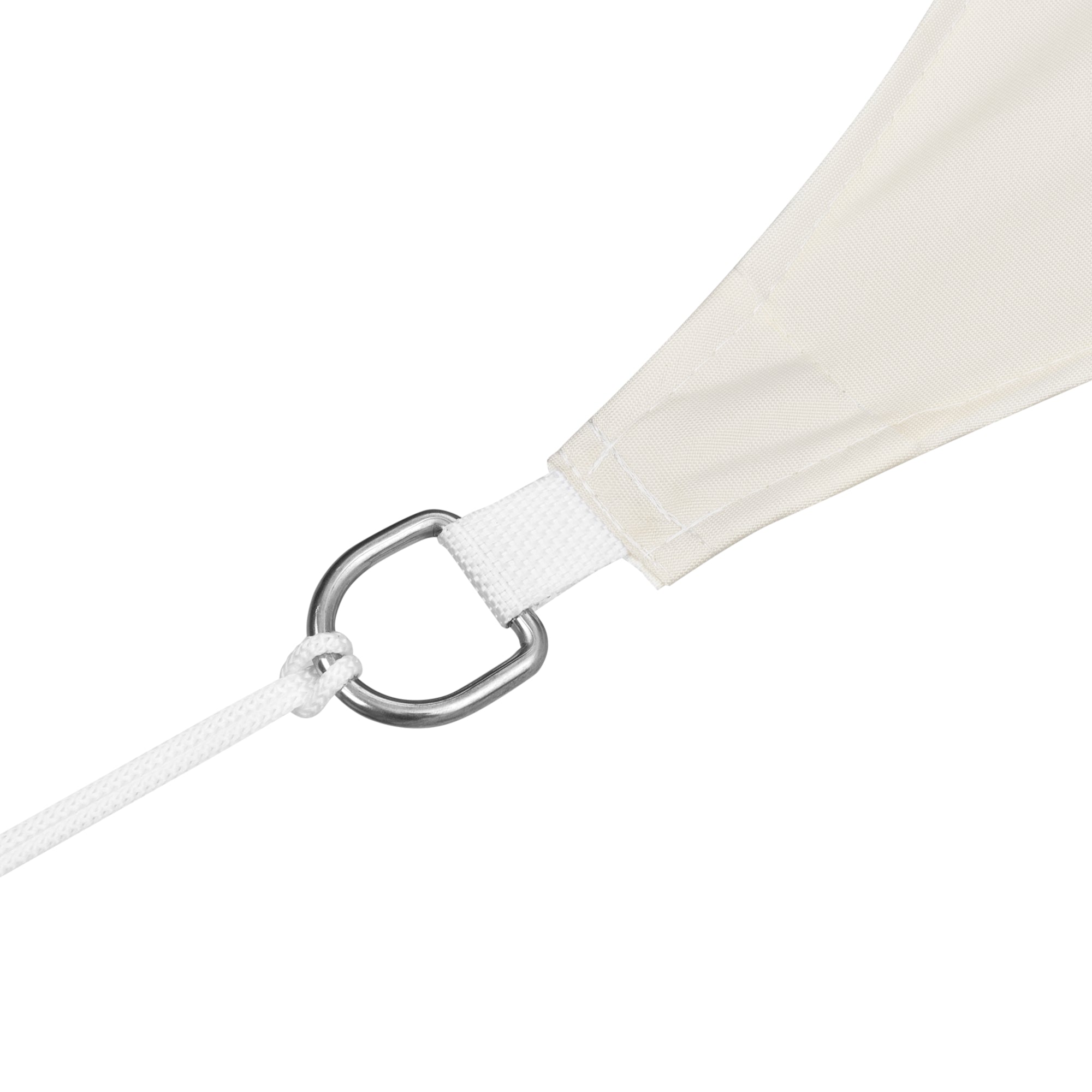 Vela Ombreggiante Lerma Tenda Parasole 200x200 cm color Sabbia [en.casa]