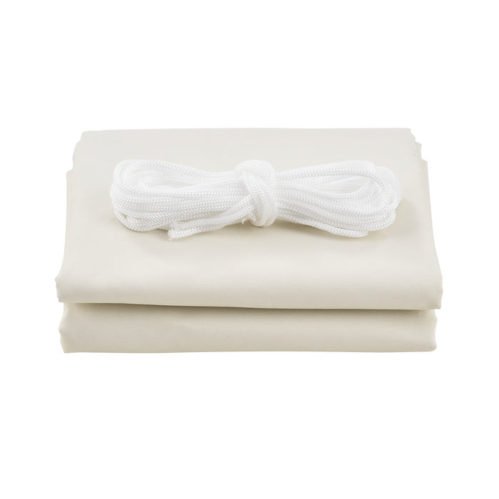 Vela Ombreggiante Lerma Tenda Parasole 200x200 cm color Sabbia [en.casa]