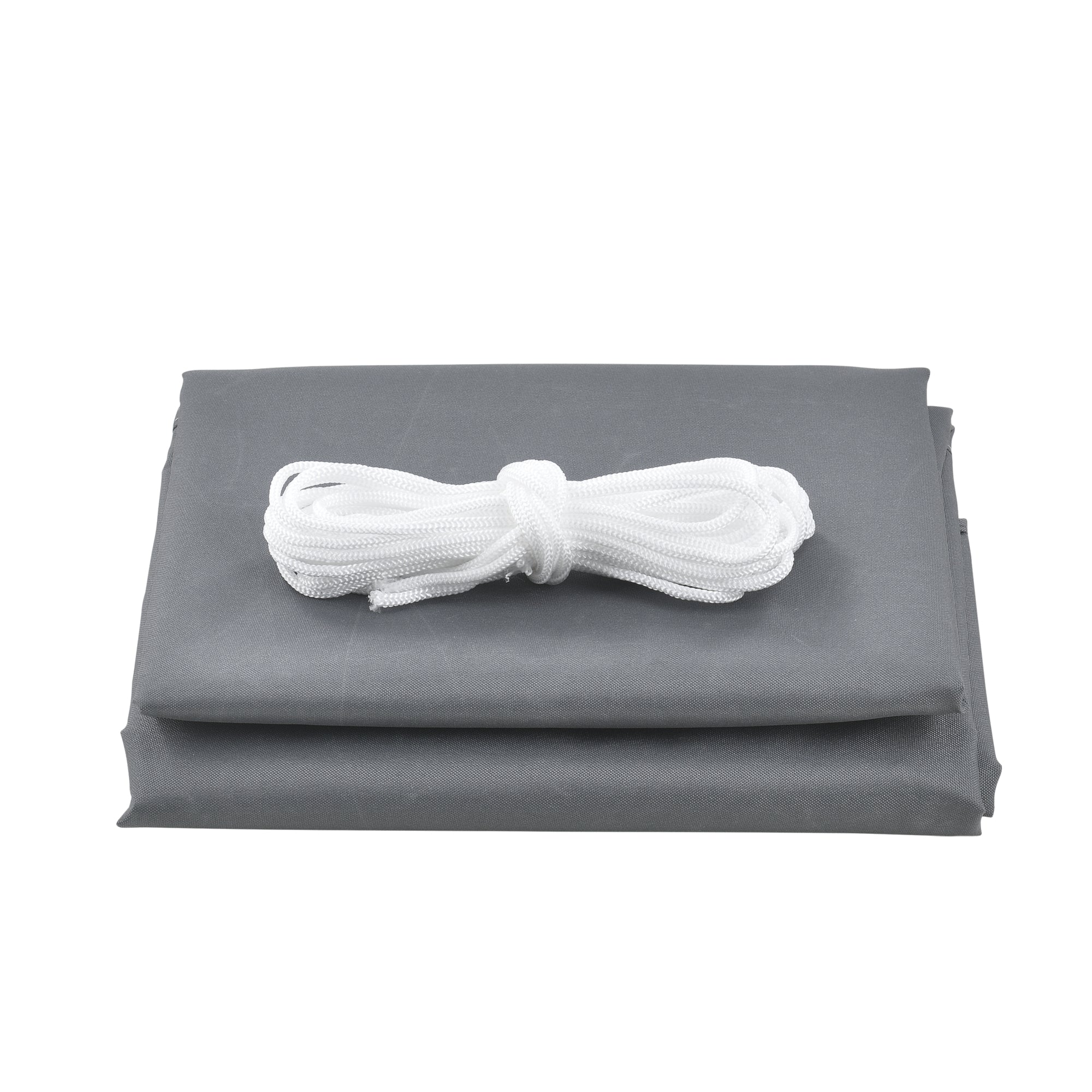 Vela Ombreggiante Lerma Tenda Parasole 300x400 cm Grigio Scuro [en.casa]