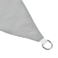 Vela Ombreggiante Lerma Tenda Parasole 200x300 cm Grigio Chiaro [en.casa]