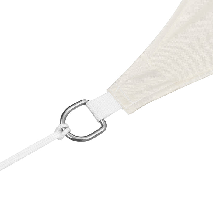 Vela Ombreggiante Lerma Tenda Parasole 300x400 cm color Sabbia [en.casa]