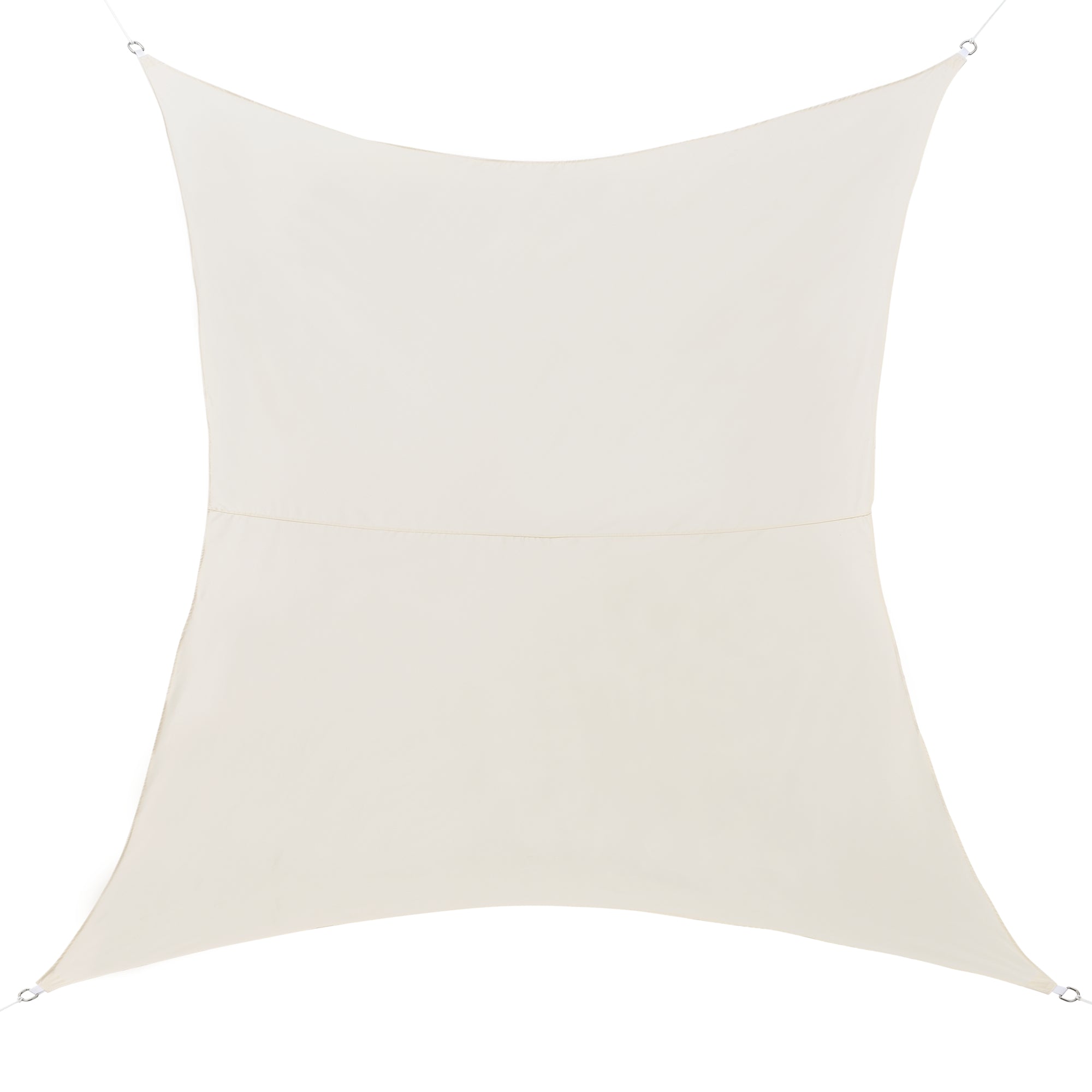 Vela Ombreggiante Lerma Tenda Parasole 250x500 cm color Sabbia [en.casa]