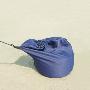 Telo Parasole a Vela Bernheze con 2 Pali 270x270x210 cm Blu pro.tec