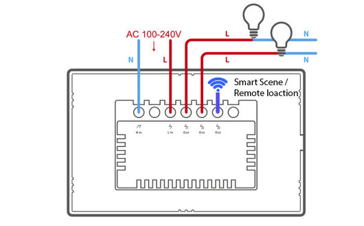 Sonoff T3US3C Interruttore 3 Touch Nero WIFI Parete Interruttore Luce Senza Fili 3 Gang Interruttore di Tempo 433 RF Controllo Remoto di Lampadine Compatibile con Alexa Google Home