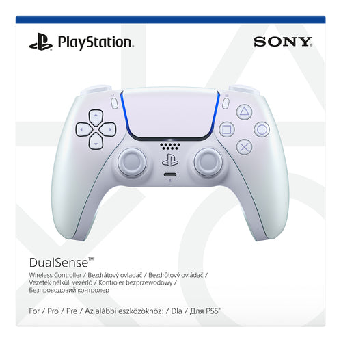 Sony DualSense Cromo, Perlato Bluetooth/USB Gamepad Analogico/Digitale PlayStation 5