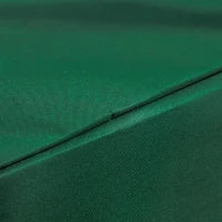 Copertura per Dondolo da Giardino a 3 Posti in Tessuto Oxford con Chiusura a Corda, 240x133x185 cm, Verde