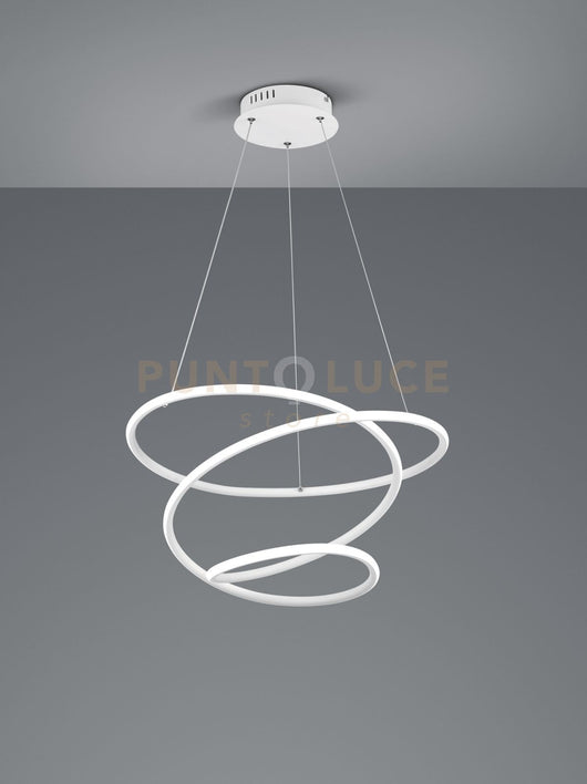 BOLOGNA SOSPENSIONE LED 36W · 1x 5100lm, 4000K BIANCA CON DIMMERAZIONE AD INTERRUTTORE D.50CM