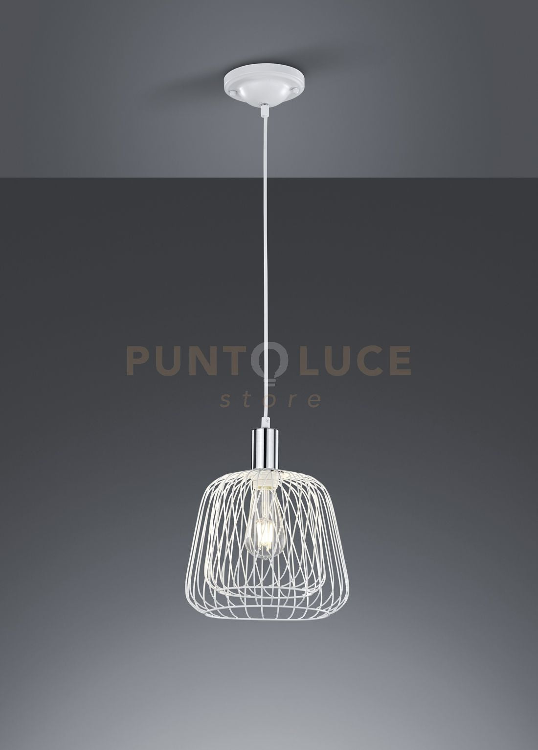 Sospensione SANNA 300900101 metallo bianca