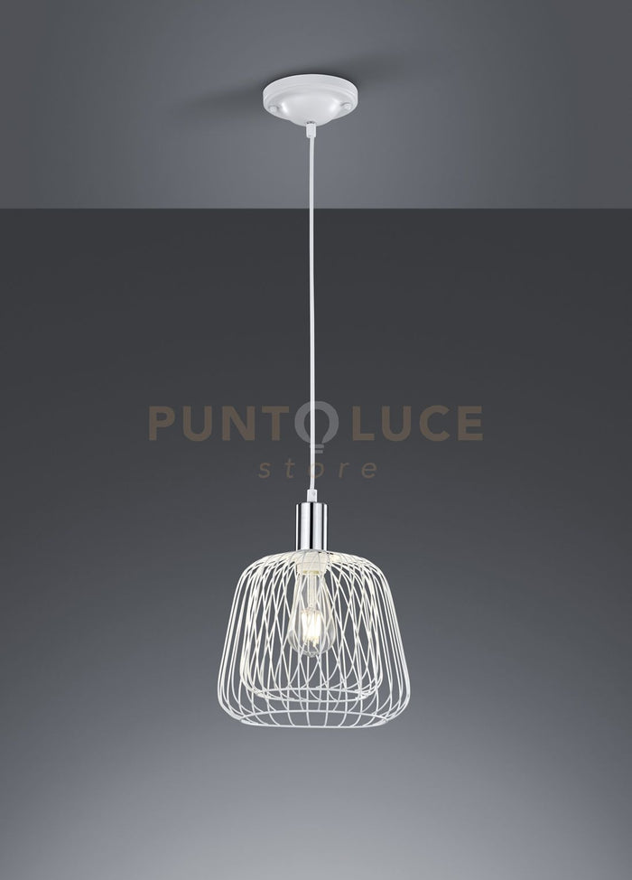 Sospensione SANNA 300900101 metallo bianca