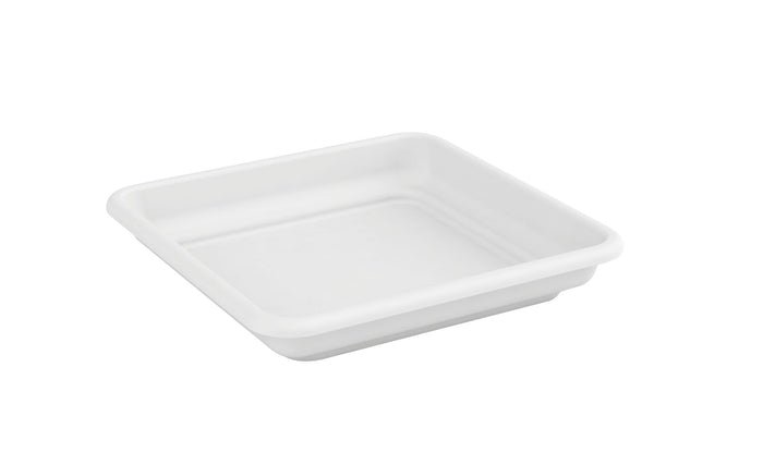 Nicoli Vaso Mega Quadrato cm 38x38x34 con sottovaso cm 34x34x5