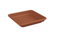 Nicoli Vaso Mega Quadrato cm 38x38x34 con sottovaso cm 34x34x5