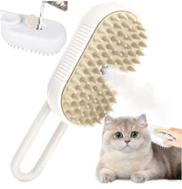 Spazzola Cardatore a Vapore Per Cani Gatti 3 In 1 rimozione Pelo Morto