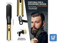 Spazzola Elettrica Multifunzione per Barba e Capelli Riscaldata Antiscottatura 30W