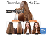 Spazzola Multifunzione per Capelli Hot Air Comb con 3 Temperature e 2 Livelli di Flusso d'Aria per Acconciatura Negativa per tutti i tipi di capelli - EX DEMO