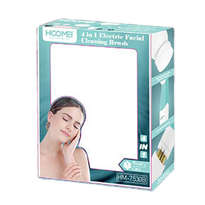 Spazzola per Pulizia del Viso 4 in 1  Spazzola per il Corpo Spazzola Morbida per il Viso Spugna per il Viso e Testina Esfoliante Blu