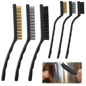 Spazzole In Acciaio Set 6 Spazzole Raschietti Per Metallo Rame Ferro Otton 07057