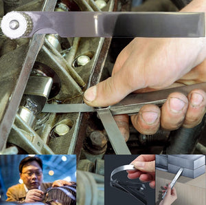 Spessimetro Calibro Spessori 17x100 lame 0,02mm 1,00mm Misuratore Spessori Fessure