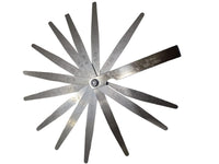 Spessimetro Valvole di Precisione 13 Lame Strumento Misura Imperiale 0,05 A 1,0