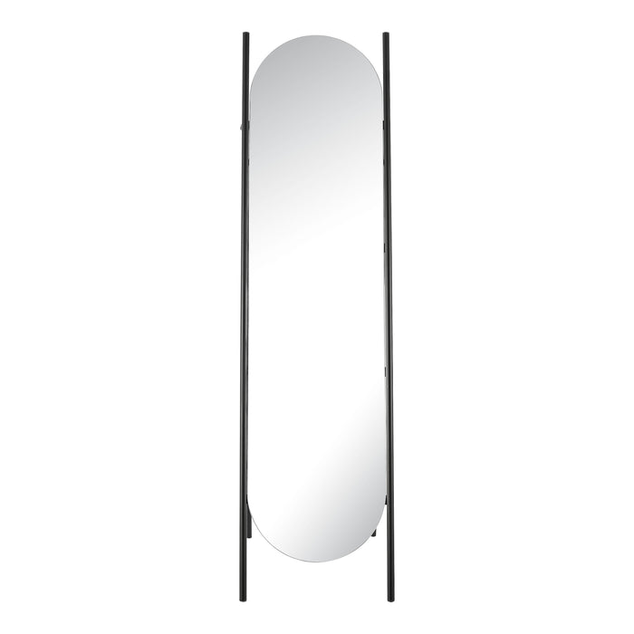 Specchio da Terra Fardella a Figura Intera - Nero [en.casa]