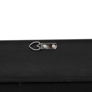 Specchio da Parete Ocre Cornice Decorativo a Nido d'Ape 104 x 74 cm Grigio Argento [en.casa]