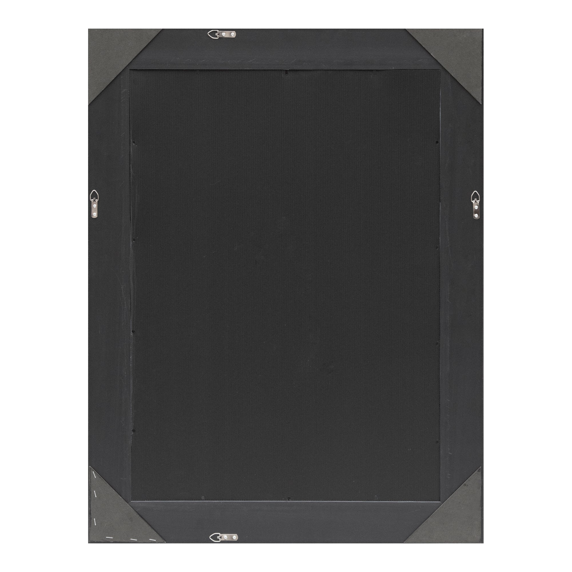 Specchio da Parete Ocre Cornice Decorativo a Nido d'Ape 104 x 74 cm Grigio Argento [en.casa]