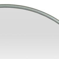 Specchio da Parete Ordona Rotondo Ø 40 cm Grigio Grafite [en.casa]