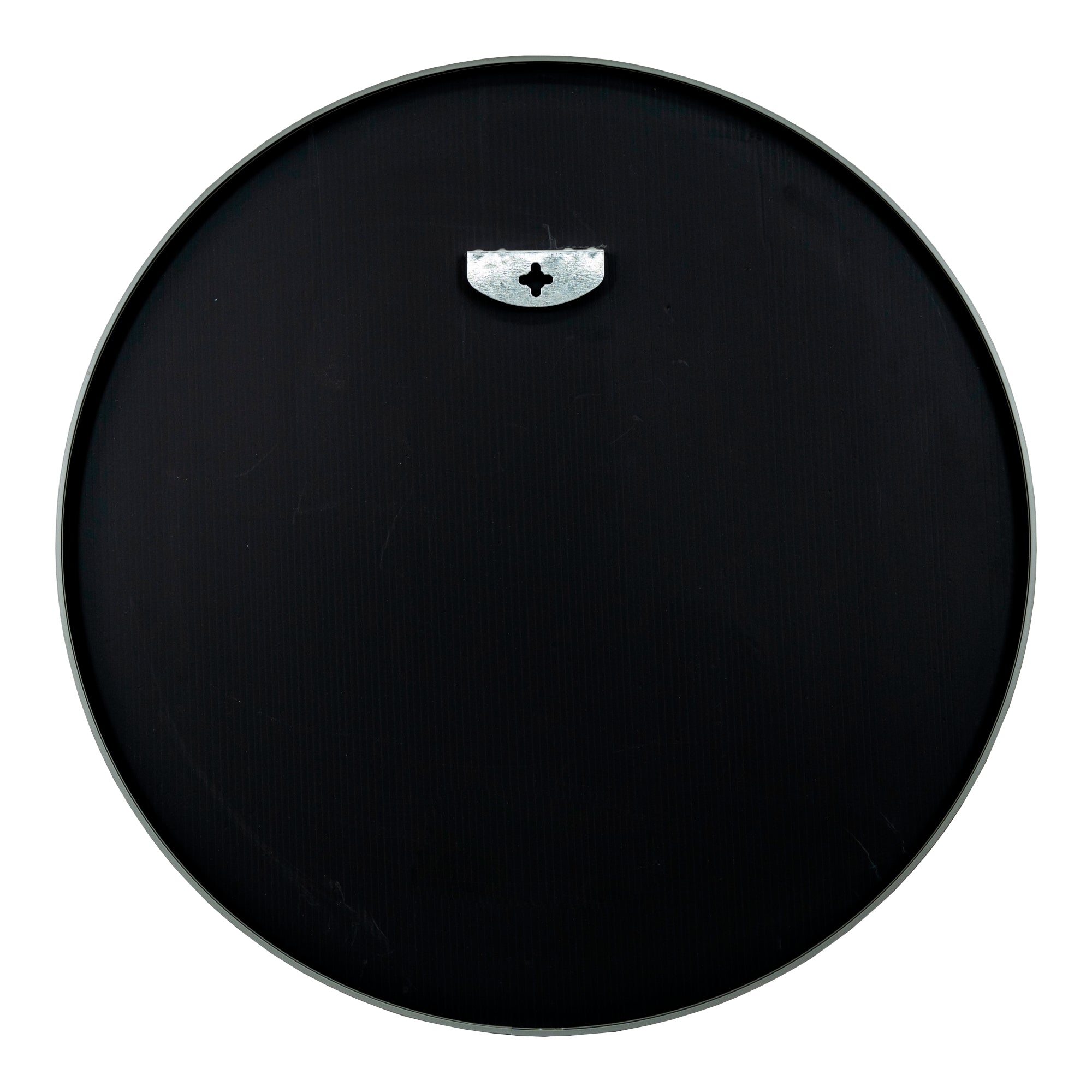 Specchio da Parete Ordona Rotondo Ø 40 cm Grigio Grafite [en.casa]