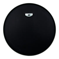 Specchio da Parete Ordona Rotondo Ø 40 cm Grigio Grafite [en.casa]