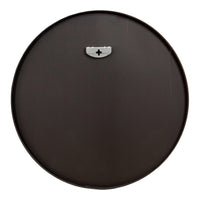 Specchio da Parete Ordona Rotondo Ø 40 cm Nero [en.casa]