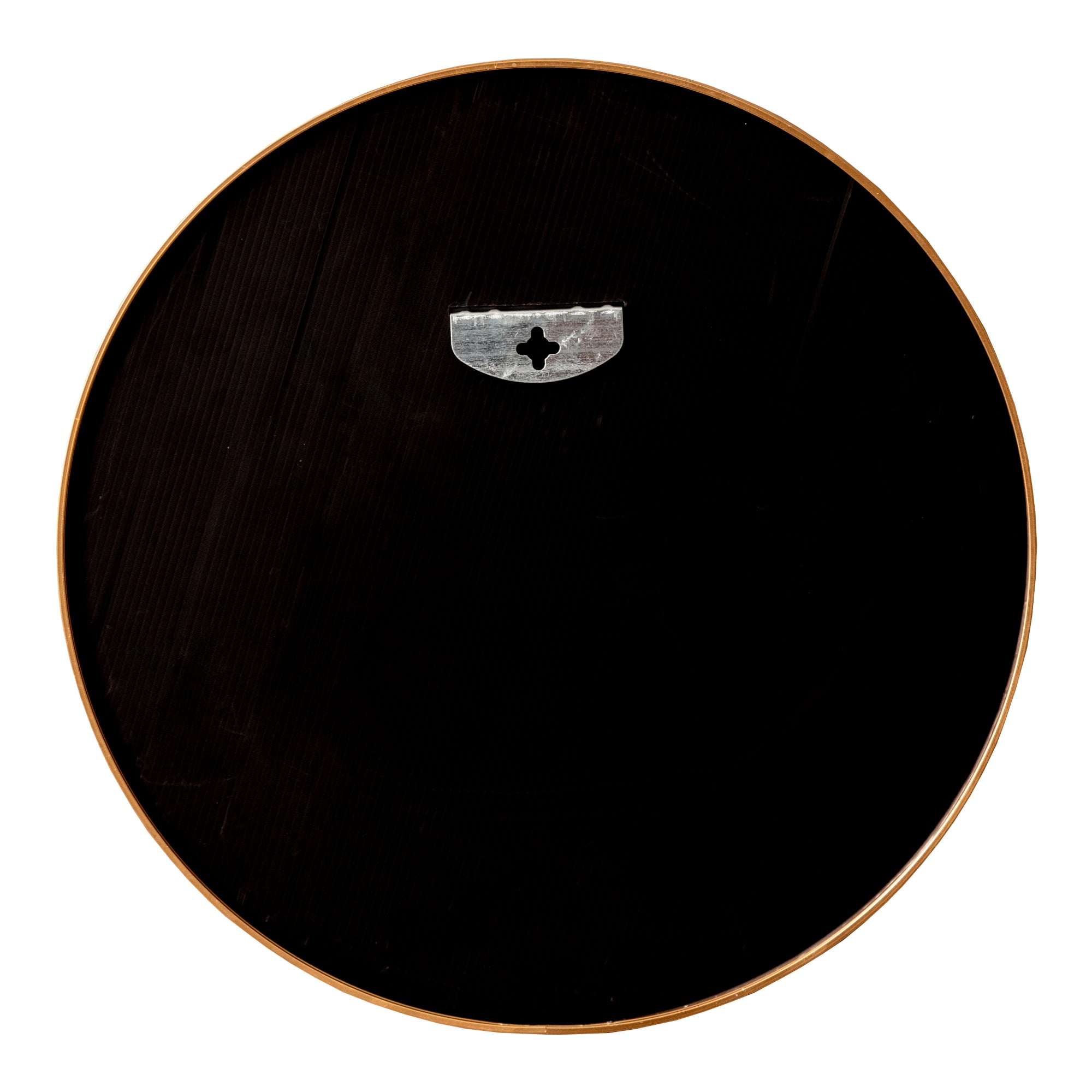 Specchio da Parete Ordona Rotondo Ø 40 cm color Oro [en.casa]