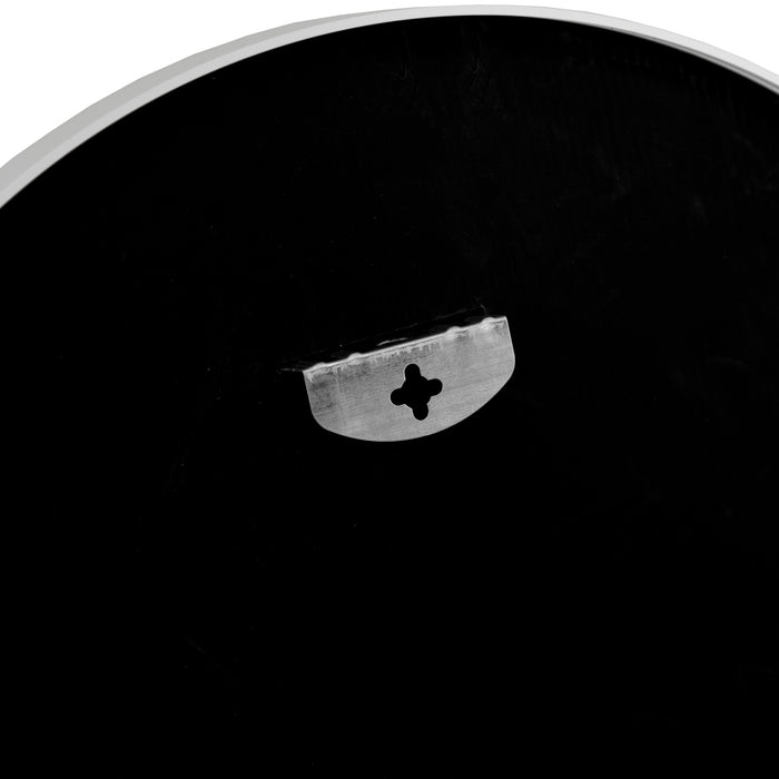 Specchio da Parete Ordona Rotondo Ø 50 cm Bianco opaco [en.casa]