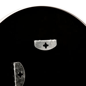 Specchio da Parete Picciano Ovale 40 x 80 cm Bianco opaco [en.casa]