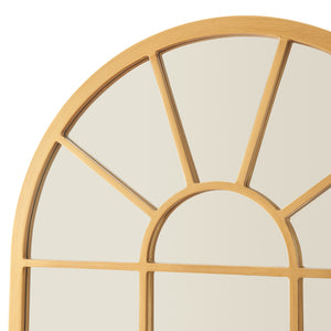 Specchio da Parete Villalago Forma Arcuata 80 x 60 cm color Oro [en.casa]
