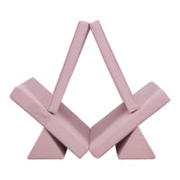 Divano Componibile per Bambini Norhulta Set Modulare Imbottito 150x66x46 cm Velluto a Coste Rosa [en.casa]