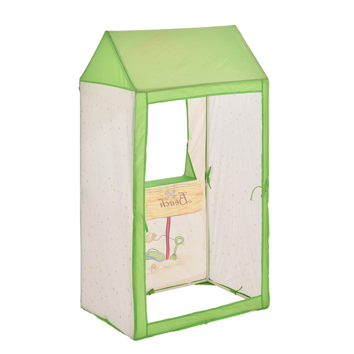 [casa.pro] Tenda da gioco per bambini - Motivo stand spiaggia - 120 x 65 x 45 cm