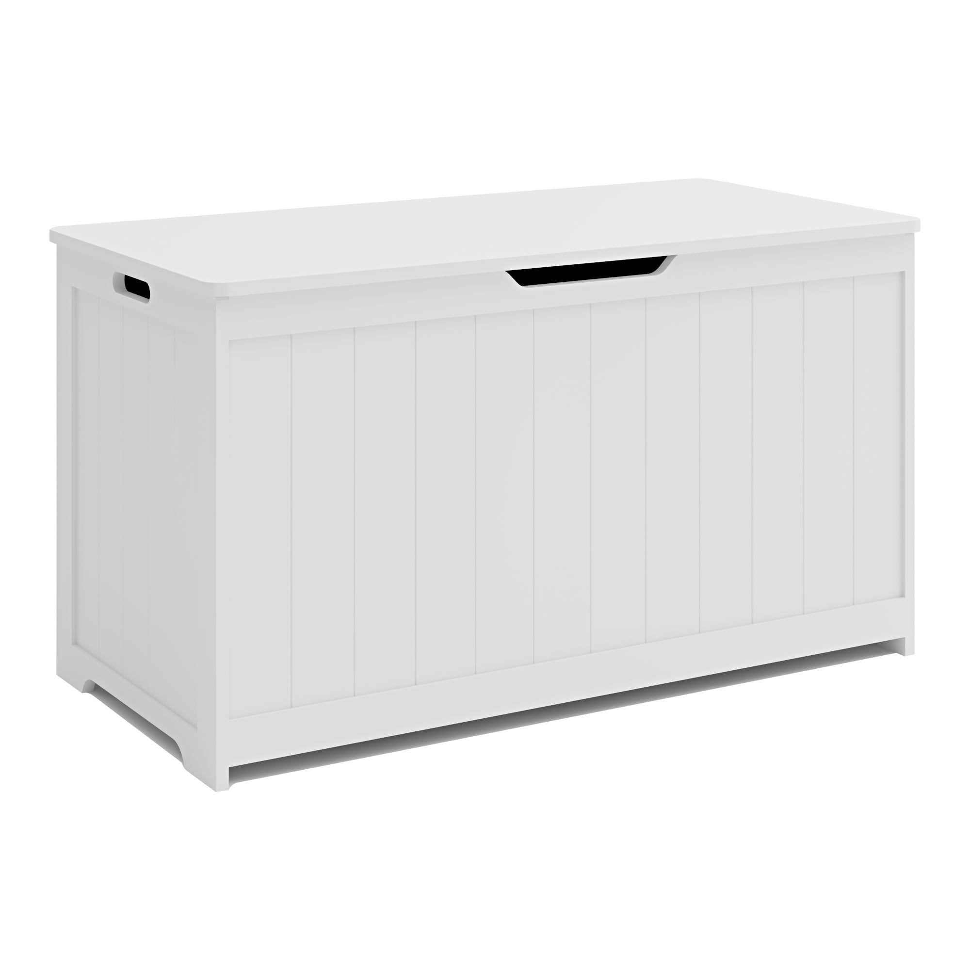 Baule portagiochi 80 x 40 x 45 cm bianco 03_0009285