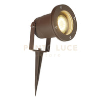 Spikey II Outdoor Spike - Metallo marrone ruggine e policarbonato